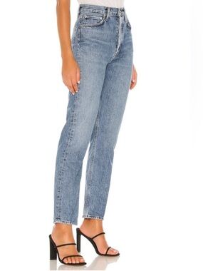 AGOLDE 90s PINCH WAIST HIGH RISE STRAIGHT IN NAVIGATE Size 24